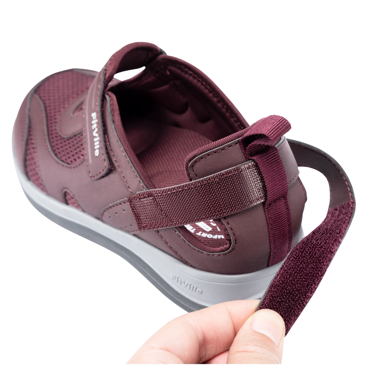 Fitville Women's Sandals Mary Jane Casual Shoes Widened Toe For Swollen Feet Lightweight Breathable Outdoor Elderly Shoes Sandal