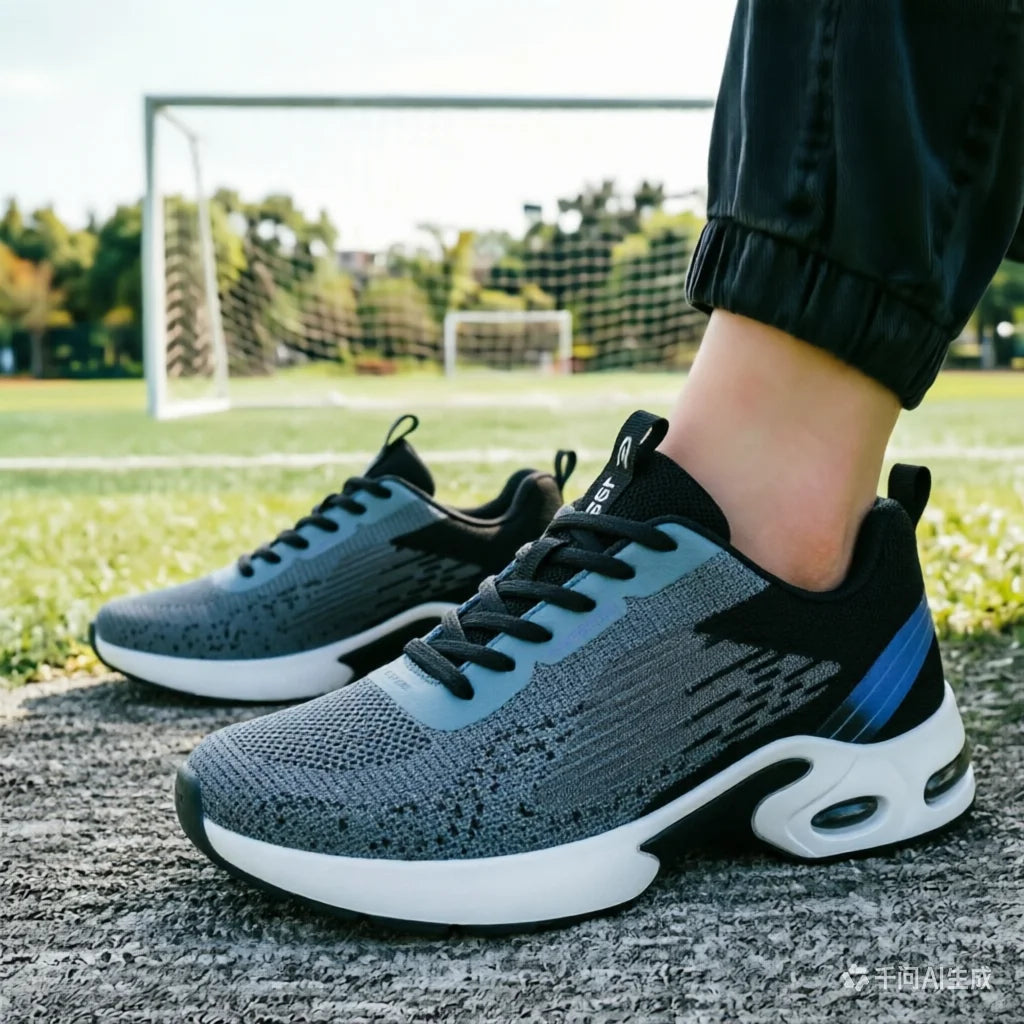 Men's Fashionable Running Shoes Breathable Mesh Air Cushion Support for Gym And Daily Wear