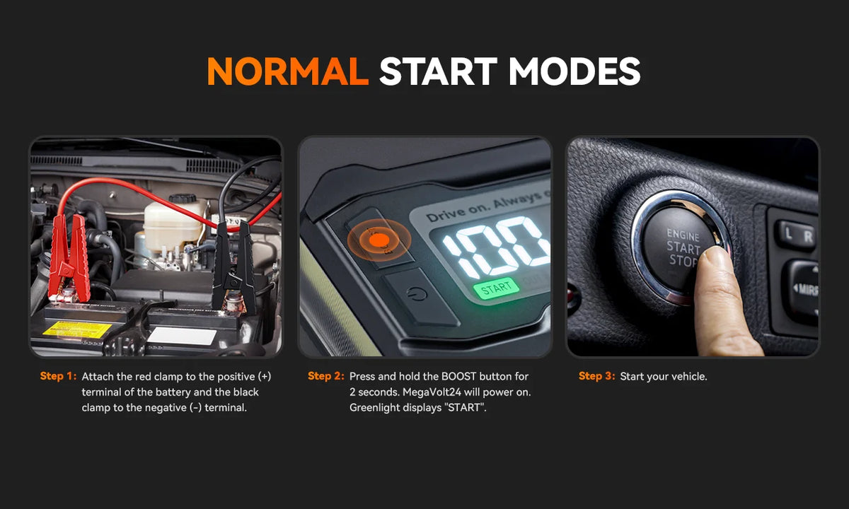 Wolfbox 4000a Portable Jump Starter And 24000 Mah Power Bank