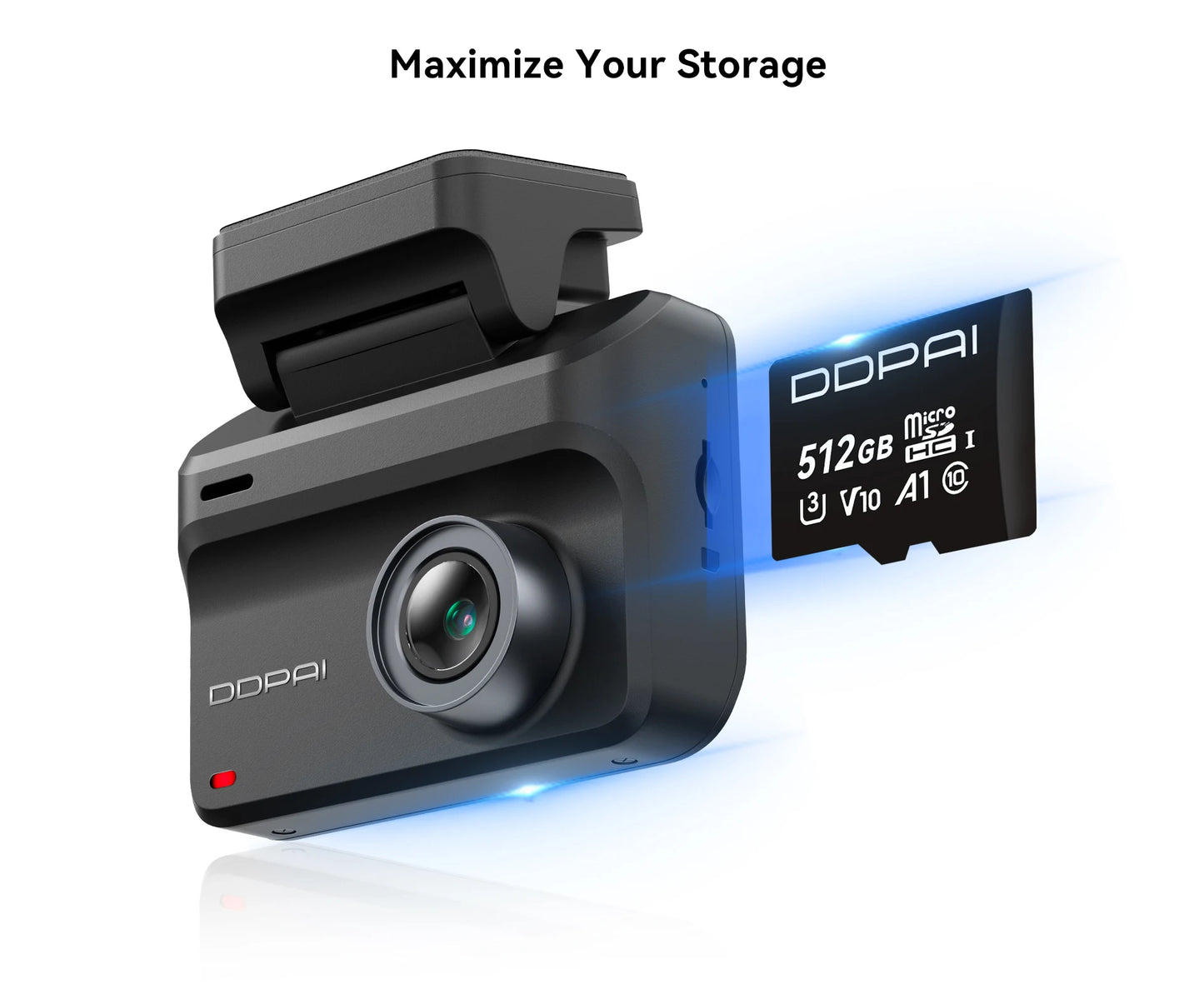 DDPAI Z50 Pro Dash Cam 4K Car DVR 3"IPS Screen 5GHz WiFi GPS ADAS 24H Parking Monitor Front and Rear Dashcam Car Camera