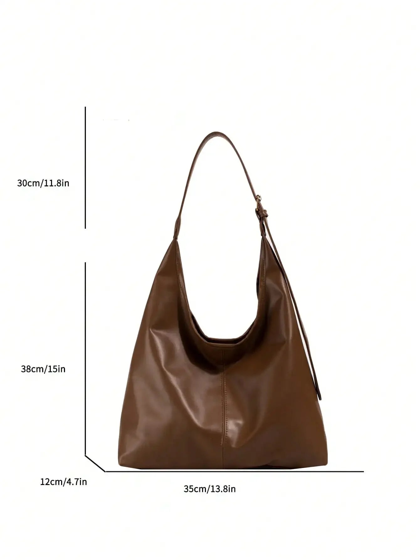 Large Capacity Solid Color Women's Shoulder Bag, Multifunctional Crossbody Bag, Women's Shoulder Tote Bag, Large Capacity Crossbody Tote Bag, Casual Work Bag