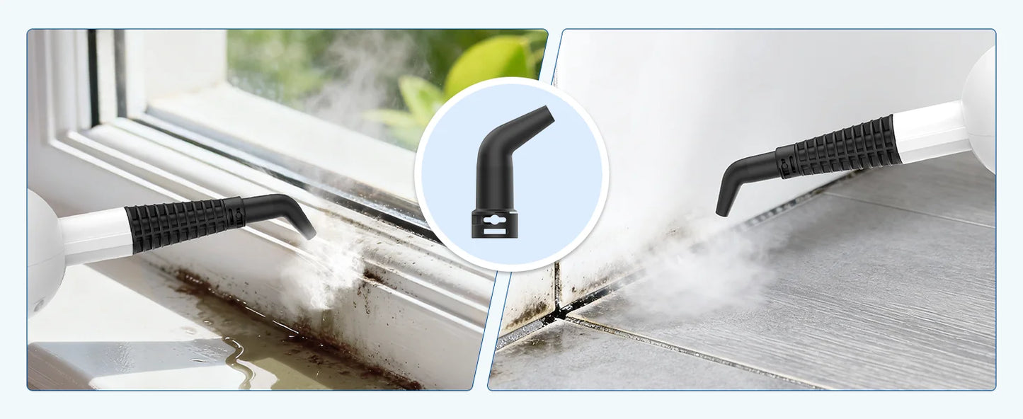INSE Powerful Steam Mop High Temperature 6 in 1 Scrubbing Steam Cleaner Detachable Floor Steam Mop for Hard Floor Carpet Kitchen