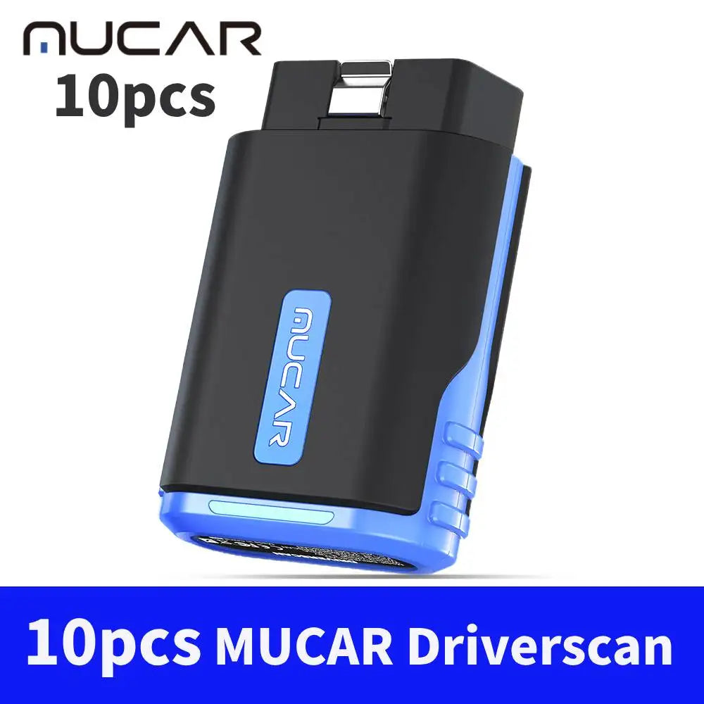 MUCAR Driverscan Automotive Diagnostic Tools Obd 2 Scanner All Cars Full System Code Reader 15 Resets Bi-Directional Scan Tool