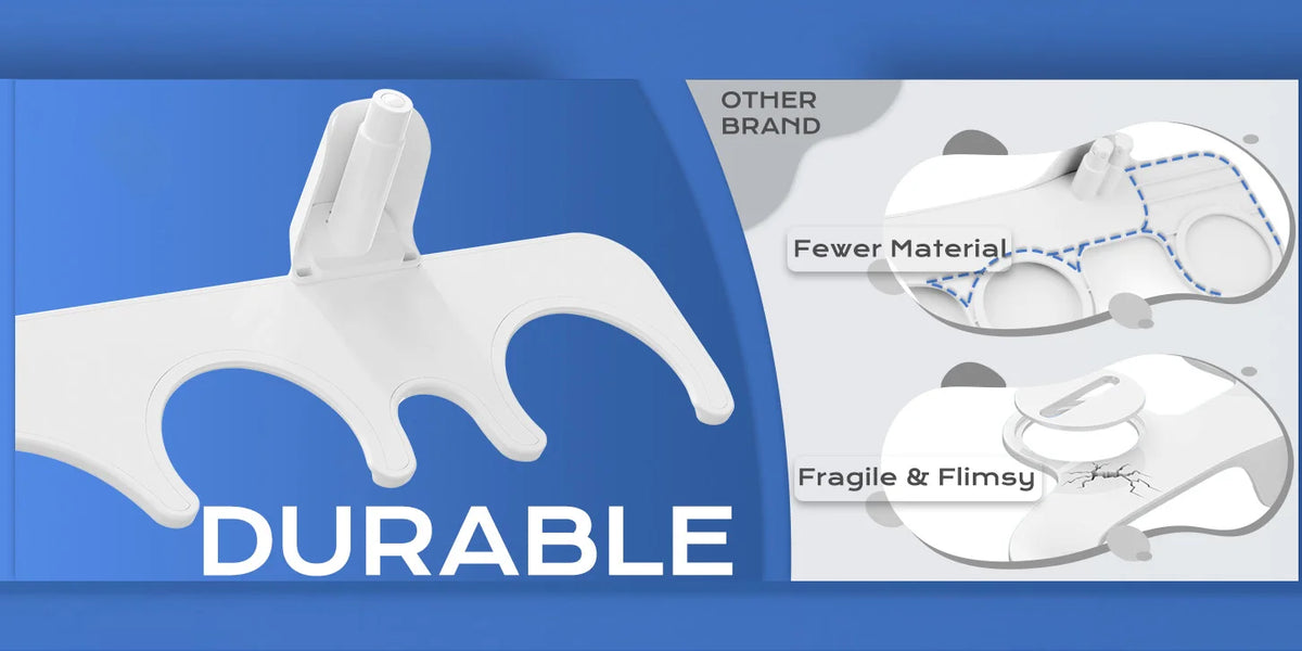 Ultra-Slim Bidet Attachment for Toilet - Dual Nozzle (Frontal & Self Cleaning) Hygienic Bidets for Existing Toilets