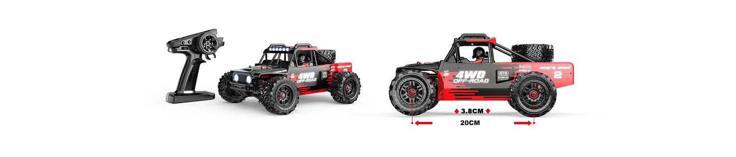 MJX 14209 1/14 RC Car Hyper Go 75km/h Brushless 2.4G Remote Control 4WD Off-road Racing RC Truck Hobby RC Toy Gift