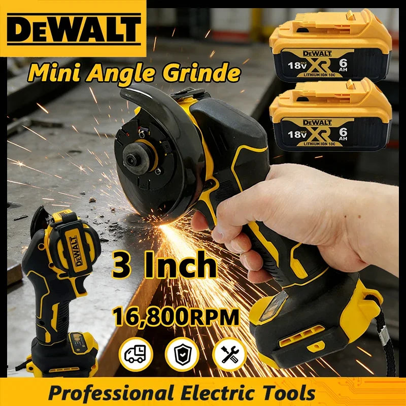 DeWalt Multifunctional Power Tools: Cordless Brushless Angle Grinder, Cutter, Electric Wrench, Polisher, Air Pump, Heat Gun