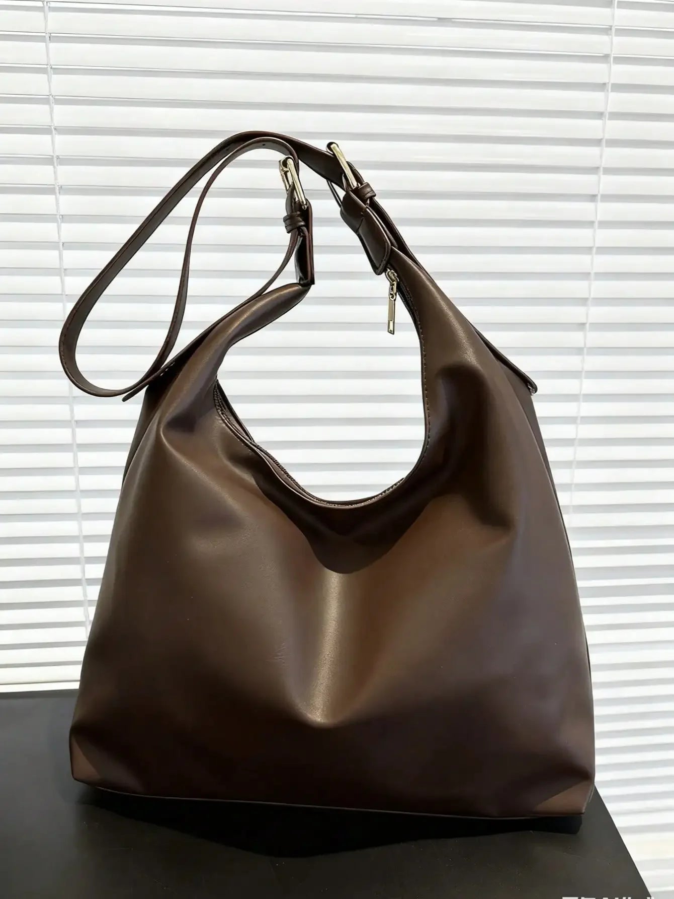 Large Capacity Solid Color Women's Shoulder Bag, Multifunctional Crossbody Bag, Women's Shoulder Tote Bag, Large Capacity Crossbody Tote Bag, Casual Work Bag