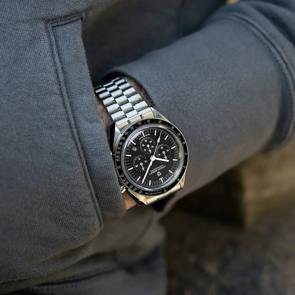 PAGANI DESIGN 1701 Moon Men's Watches Luxury Chronograph Quartz Watch For Men AR Sapphire Glass 100M Waterproof Wristwatch 2026