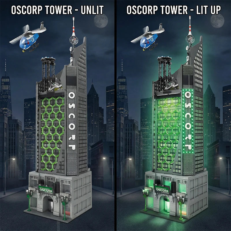 Movie Hero Architecture Series Building Sets Film Architecture Modular Building Block Assembly Model Adult Toy Collectible Gifts