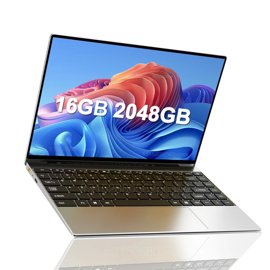 LENO 14.1inch Portable Laptop Intel 4405U Windows11 16GB 1TB/2TB SSD Gamer Notebook 1920*1080 Display Office Study Computer PC