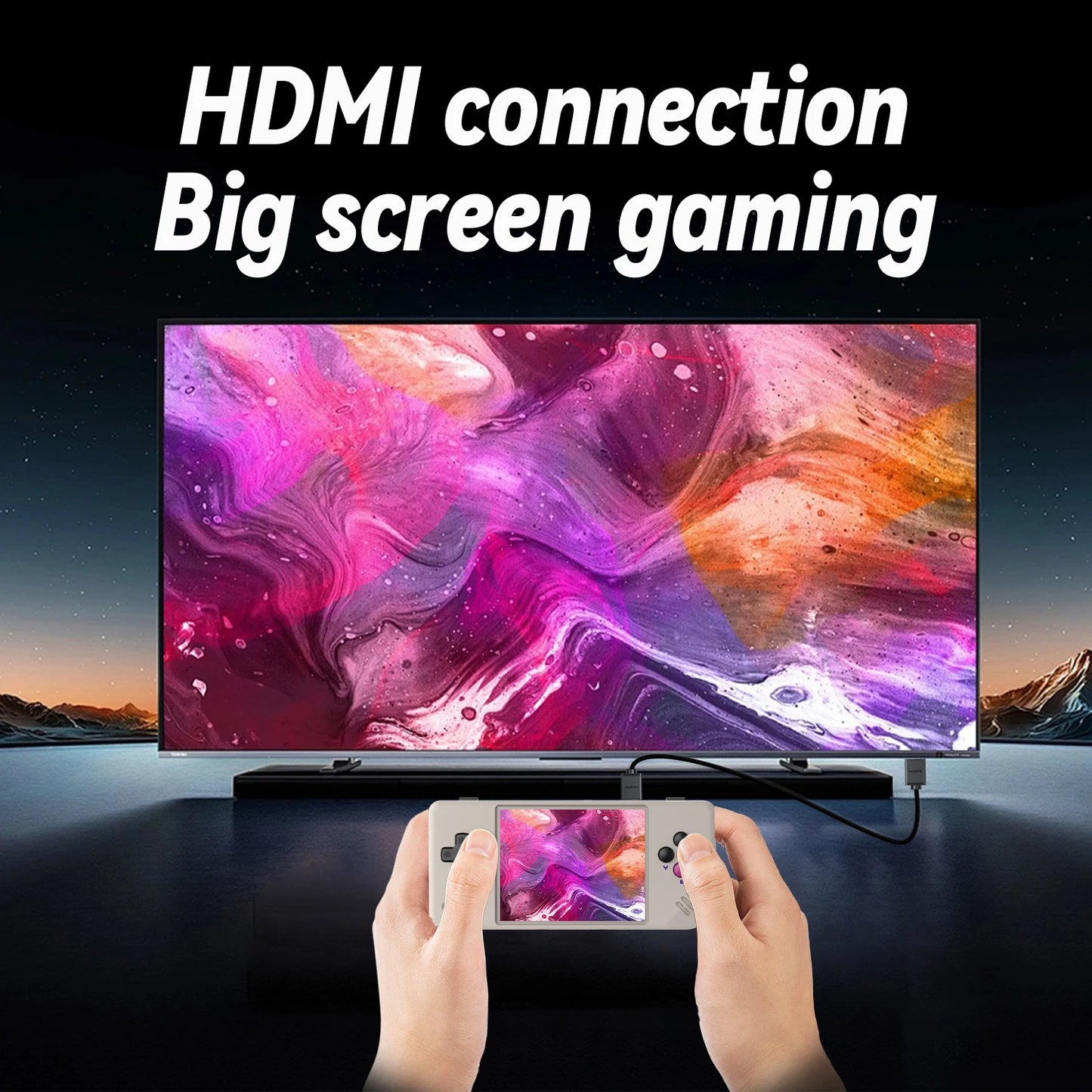 ANBERNIC RG28XX Handheld Game Console 2.83'' IPS Screen Video Output Portable Video Player Ebook Reader Player Gifts Mini