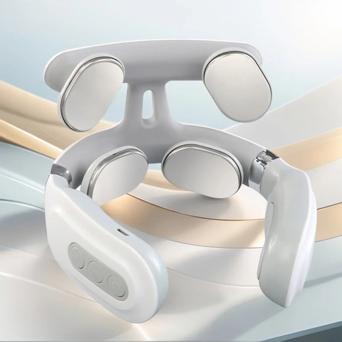 Cervical Massager 16 Modes USB Smart Pulse Heating 4 Neck Massager for Neck Tension Neck Massager Vibrator Heating Massager