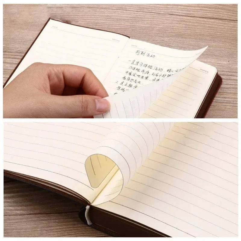 2026 New Portable Vintage Leather Notebook Diary Journal Stationery Gift Portable And Easy To Use