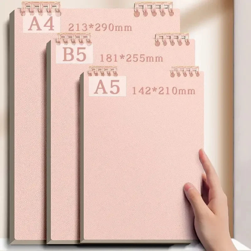 A5 Back to School Deals! 60 Sheets Premium Thick Spiral Journal, Smooth Lined Pages, Strong PP Cover, Perfect for Kids & College Students