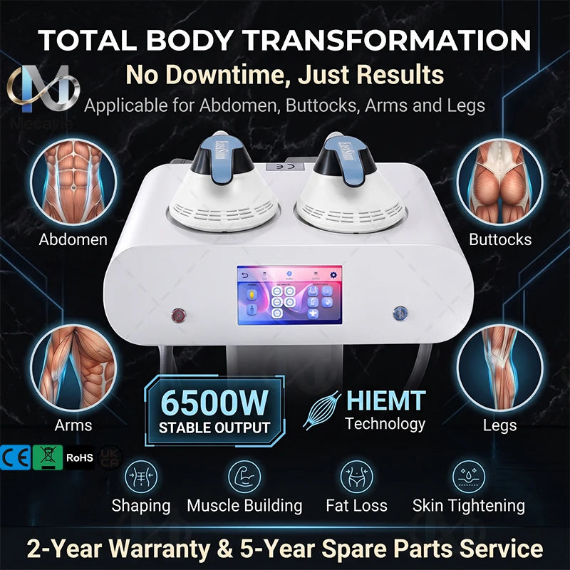 Vibration Pulse Electromagnetic Body Shaping HIEMT EMSnova RF High Intensity Professional Muscle Growth And Fat Burning Machine