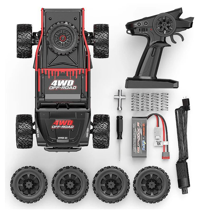 MJX 14209 1/14 RC Car Hyper Go 75km/h Brushless 2.4G Remote Control 4WD Off-road Racing RC Truck Hobby RC Toy Gift