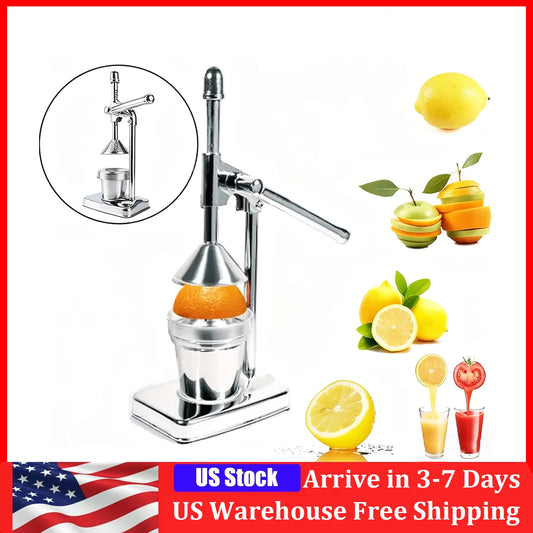Orange Juice Maker Stainless Steel Manual Juicer Handheld Vegetable Fruit Home Squeezer Extractor Citrus Press Kitchen Tools