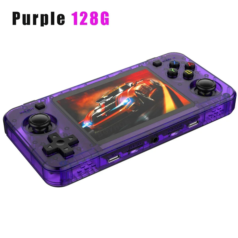 BOYHOM R36H Dual-RAM & Genuine Linux ARKOS Retro Handheld Classic Game Consoles 3.5 inch IPS Screen Portable Video Player