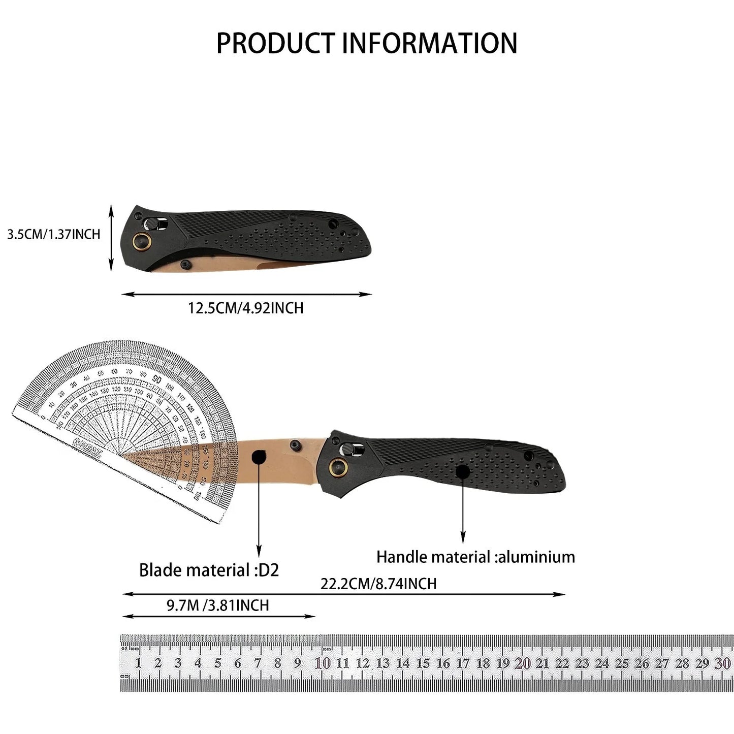 Factory Direct 710 Silver Handle Folding Pocket Knife, 9Cr18MoV Sharp Blade with Light Aviation Aluminum Handle, Custom Logo Engraving Supported, Gift Knife for Birthday & Holiday, Wholesale & Retail Available, US Local Wareh
