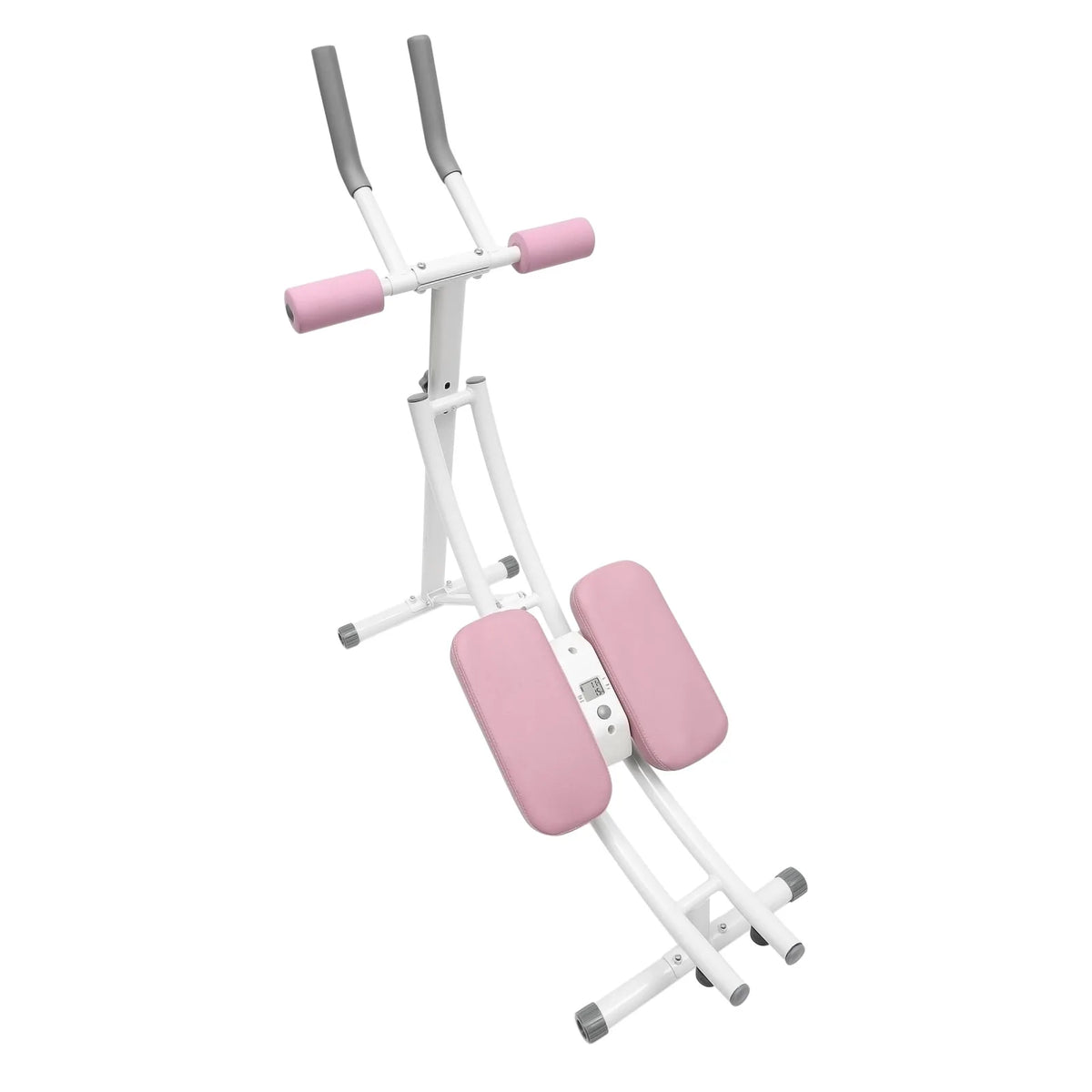 Foldable Ab Machine With LED Display Core Workout Waist Cruncher
