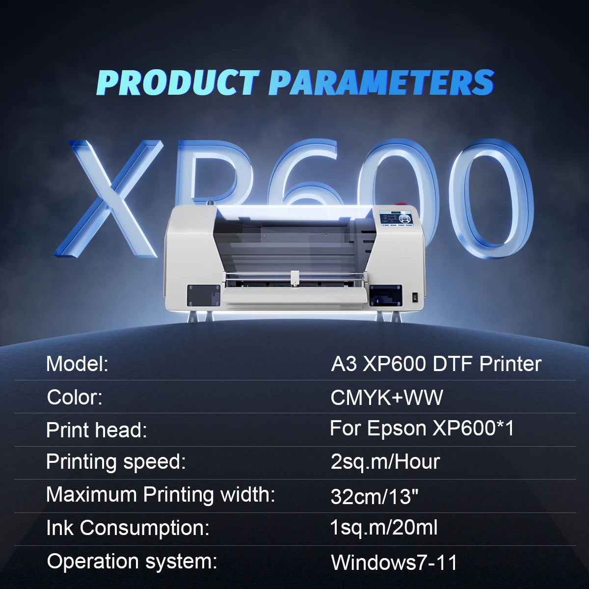 OYfame US EU Stock A3 A4 DTF Printer Impresora UV DTF A3 For Epson XP600 DTF Tshirt Printing Machine A3 For L805 UV DTF Printer