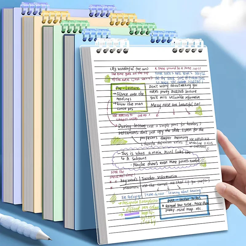 A5 Back to School Deals! 60 Sheets Premium Thick Spiral Journal, Smooth Lined Pages, Strong PP Cover, Perfect for Kids & College Students