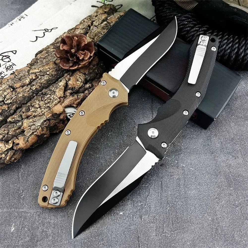 DIY Folding Pocket Knife For Outdoor Survival Fishing And Camping