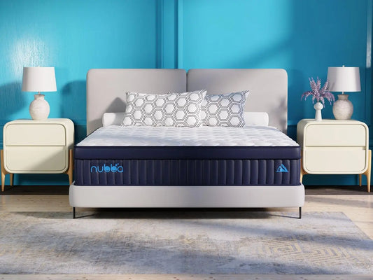 NUBBA 14" Full Size Elite Luxury Hybrid Mattress - Firm, Custom