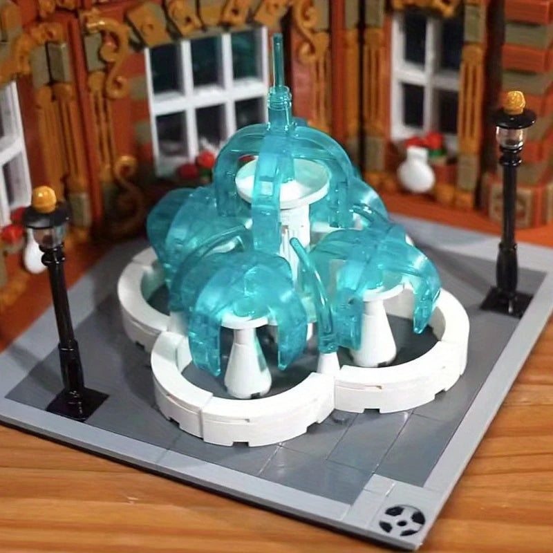 14133PCS Astronomy Museum Building Blocks Model Creative Street View Samll Particle High Difficulty Assembly Bricks Toys Gifts