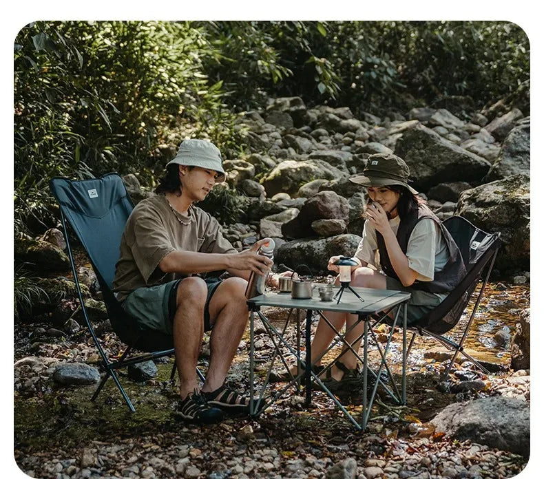 Naturehike Ultralight Folding Chair L04 150kg Load Capacity for Fishing Picnic Outdoor Hiking Moon Chair Portable Relax Chair