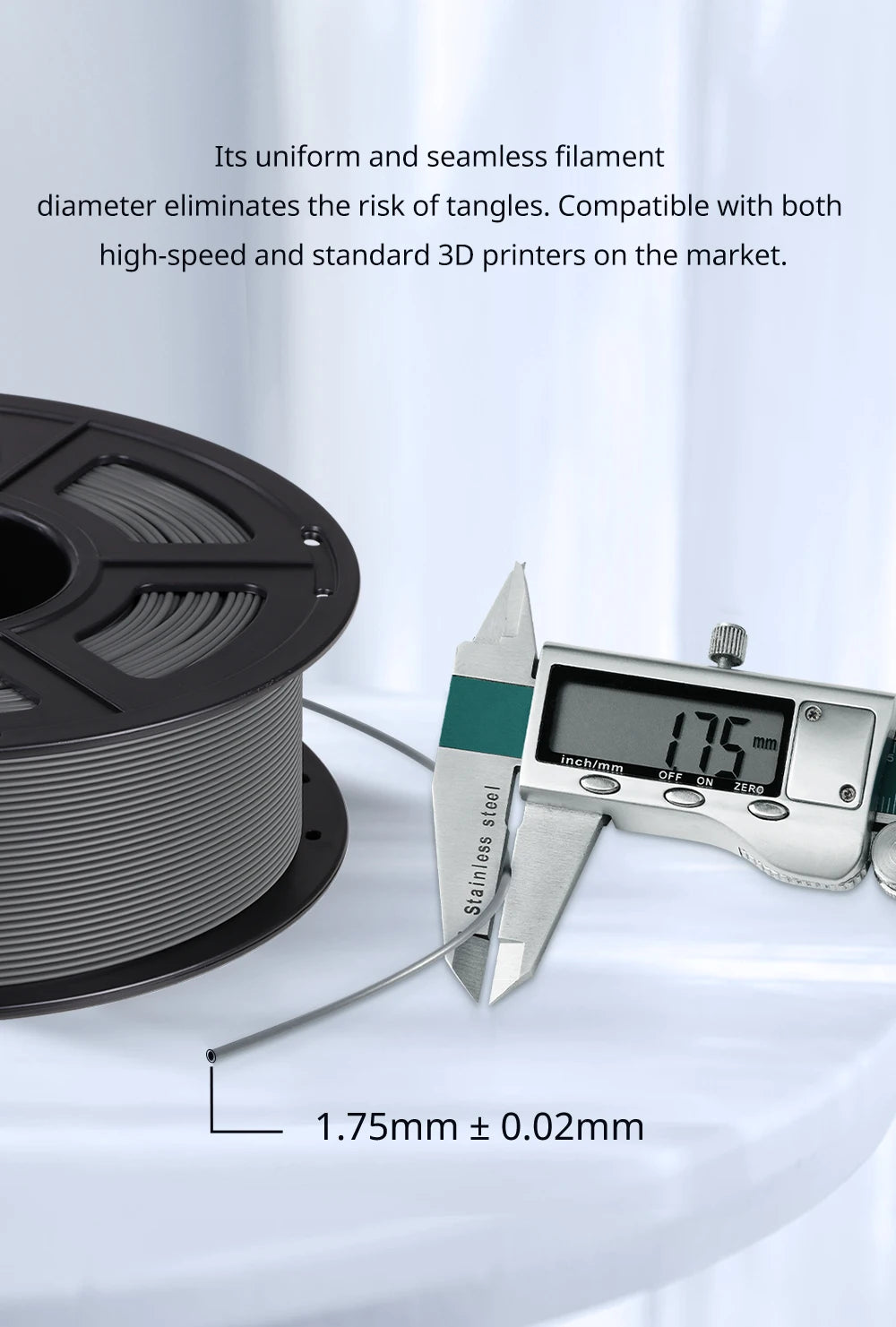 ANYCUBIC High Speed Filament PLA 1.75mm 1KG 2KG 3KG 5KG 1KG/Roll Plastic PLA for 3D Printer for ANYCUBIC KOBRA 2 Series