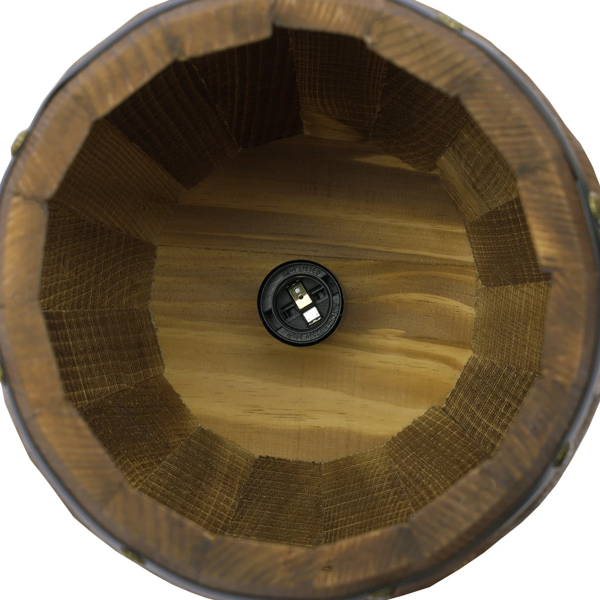 Retro Wood Wine Barrel Pendant Light，Industrial Ceiling Lamp ，Vintage Chandelier Light Fixtures for Bar Cafe Home Restaurant