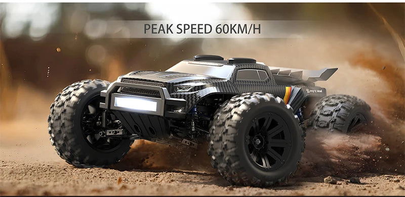 Rc Car 4x4 Rc Toys Rc Offroad 58 KM/H Truck RC 4WD Electric 3S High-Speed Brushless Control Car For Adult Shipping From US HYPER GO MJX 12212 1:12