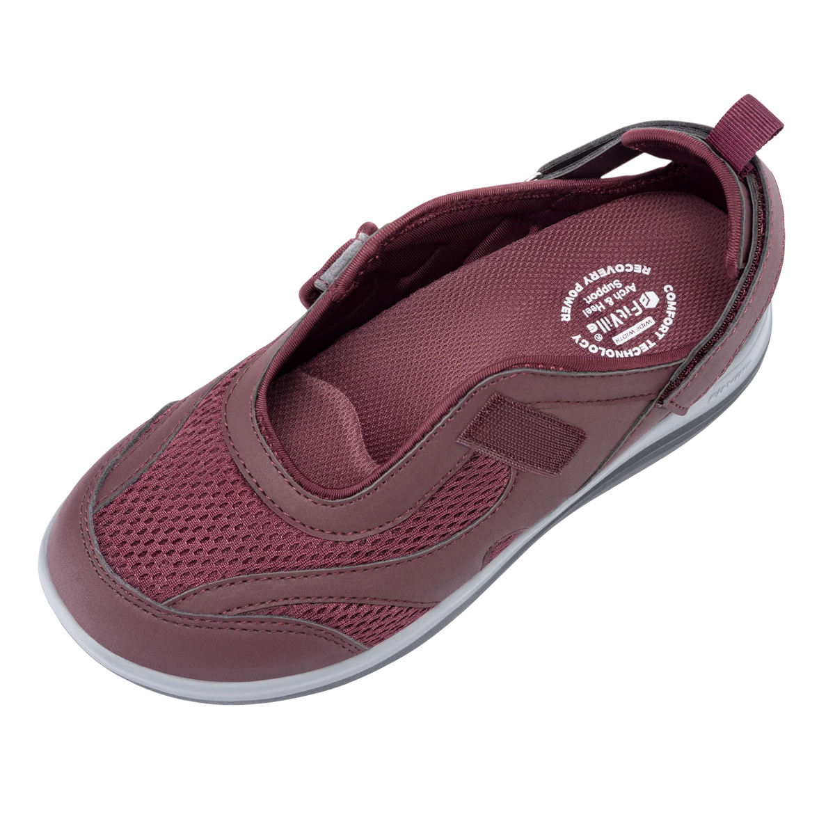 Fitville Women's Sandals Mary Jane Casual Shoes Widened Toe For Swollen Feet Lightweight Breathable Outdoor Elderly Shoes Sandal