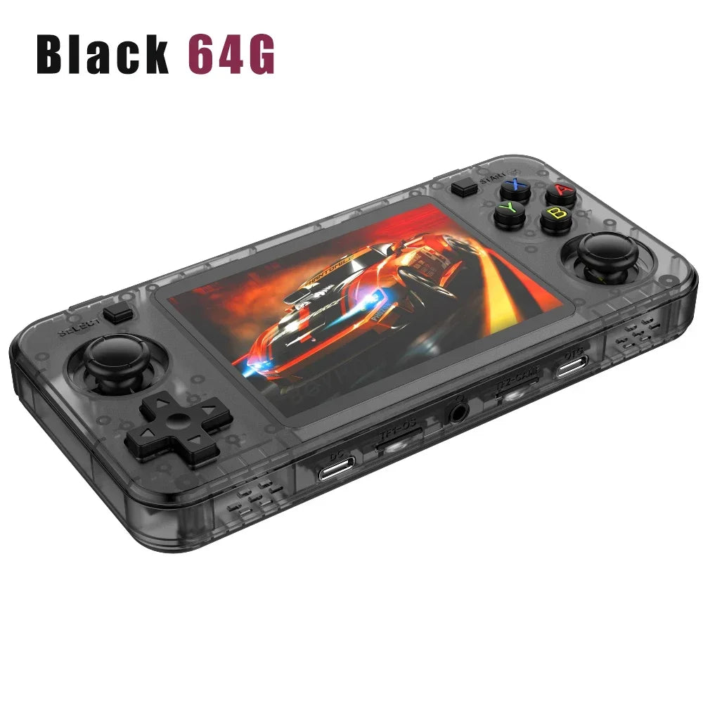 BOYHOM R36H Dual-RAM & Genuine Linux ARKOS Retro Handheld Classic Game Consoles 3.5 inch IPS Screen Portable Video Player