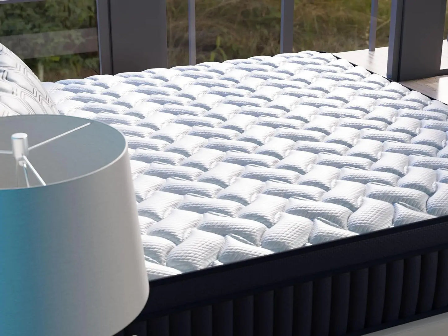 NUBBA 14" Full Size Elite Luxury Hybrid Mattress - Firm, Custom
