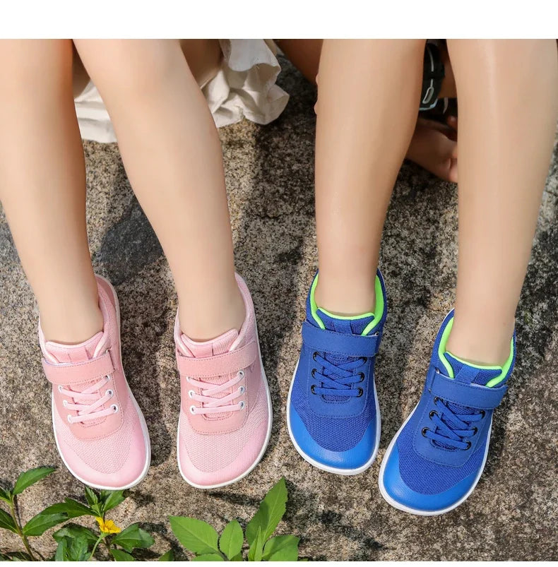 Little Big Kid Wide Barefoot Shoes Boys Girls Minimalist Sneakers Lightweight Non Slip Narutal Children Walking Shoes Skate Flat