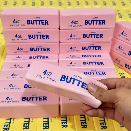 Butter Stick Squishy Toy Slow Rising Squeeze Toy Butter Bar Brick Squishy Fidget Toy Anti Stress Release Hand Relax Gift Toy