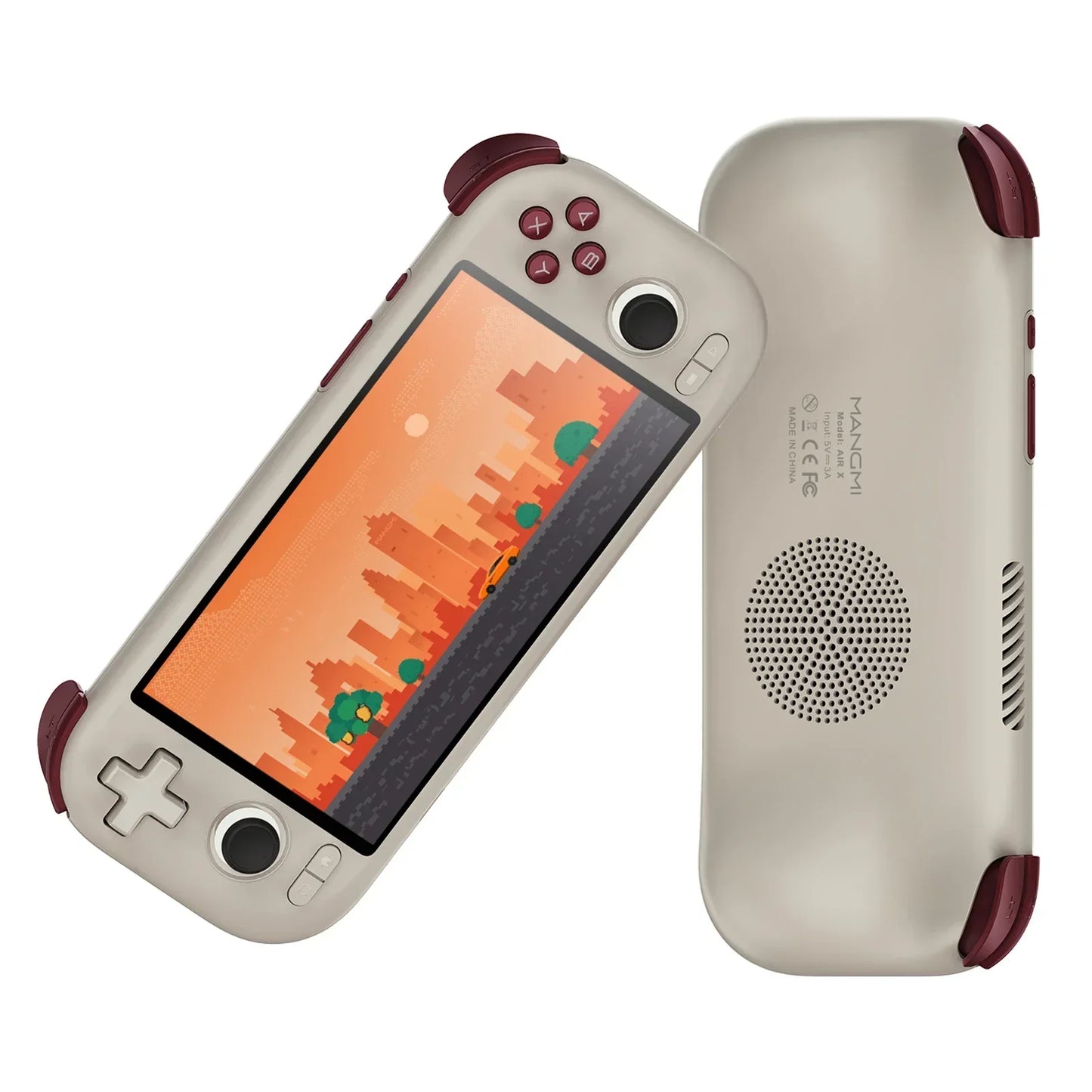 Ampown MANGMI AIR X Handheld Game Console Snapdragon 662 5.5'' Touchscreen Android 14 Active Cooling Fan 15W Fast Charging RGB