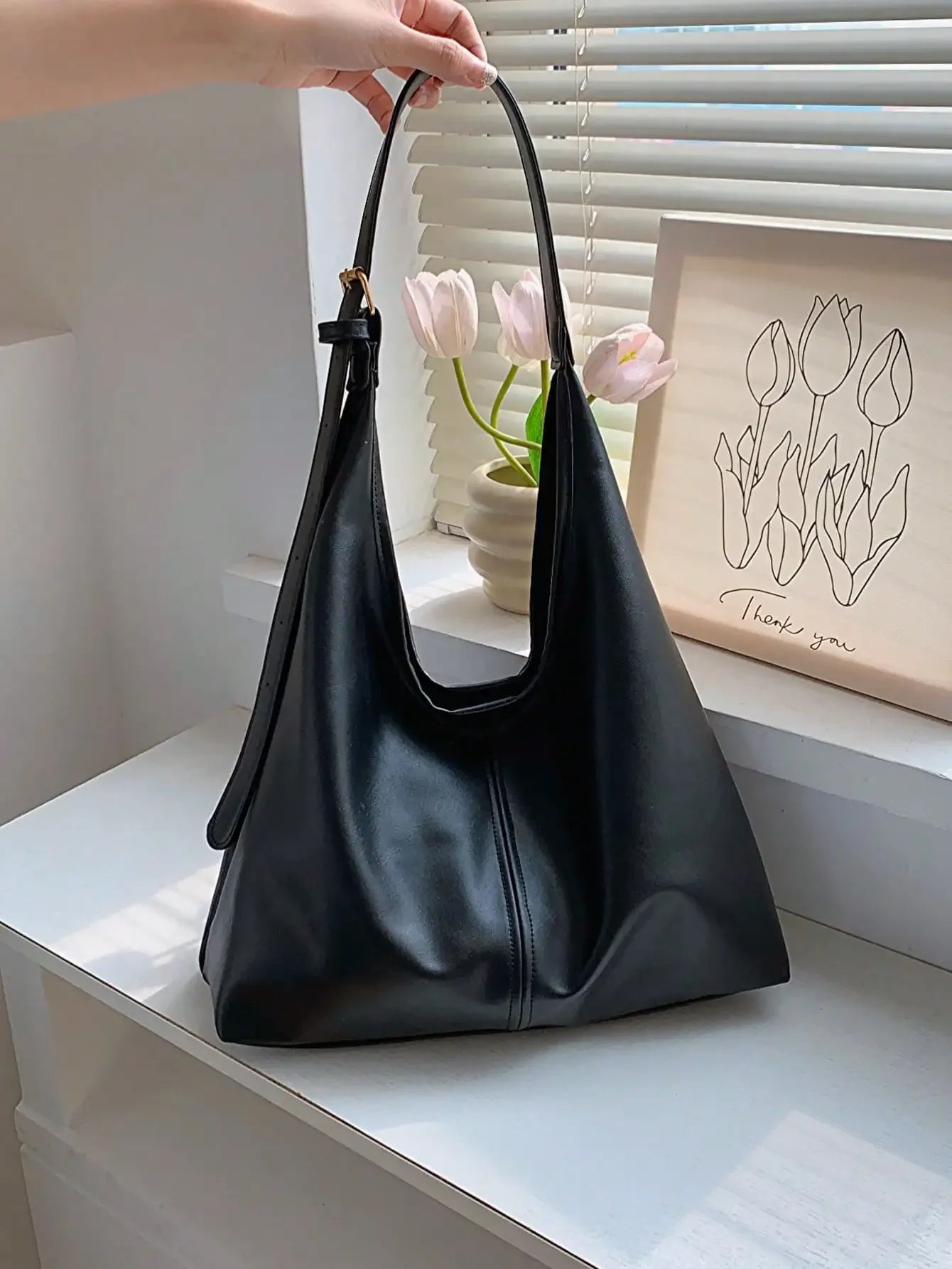 Large Capacity Solid Color Women's Shoulder Bag, Multifunctional Crossbody Bag, Women's Shoulder Tote Bag, Large Capacity Crossbody Tote Bag, Casual Work Bag