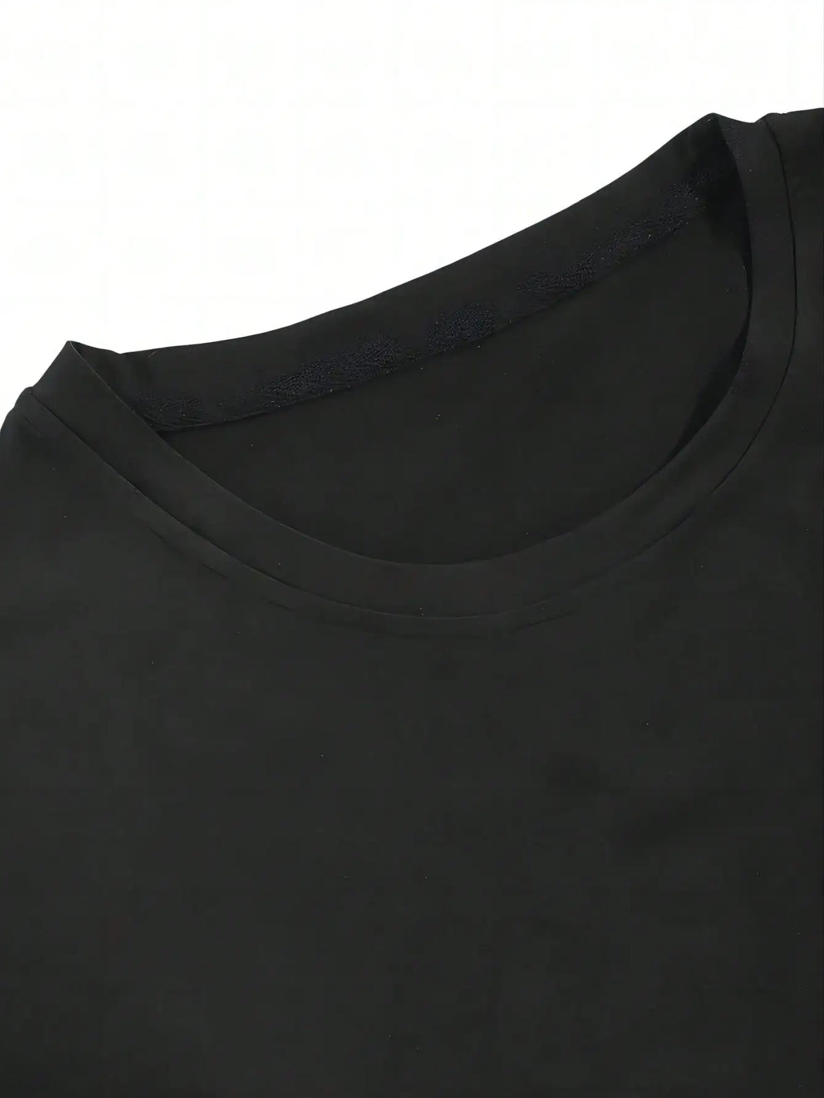 Plus Size- Single-sided Printed Round Neck Short-sleeve T-shirt| Men's "If I Had 12 Guns" Pattern, Casual and Breathable, Summer Essential, Plus Size Men's Summer Clothing, Plus Size Summer Tops, Plus Size Men's Tops and Shir