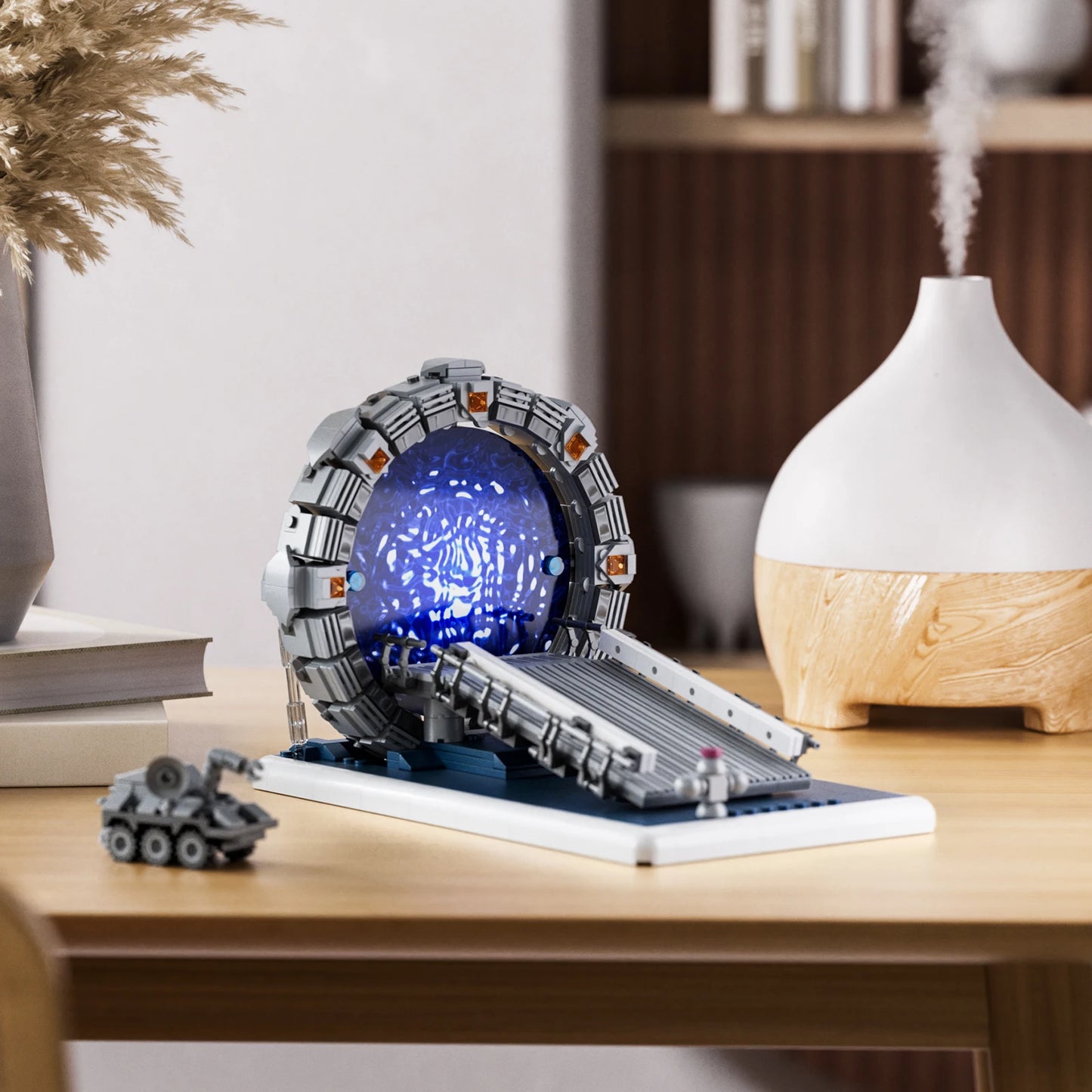 Stargateal Building Block Kit, Movie Space Travel Scenes Mobile Chariots Bricks Toys Children Gifts (722PCS)