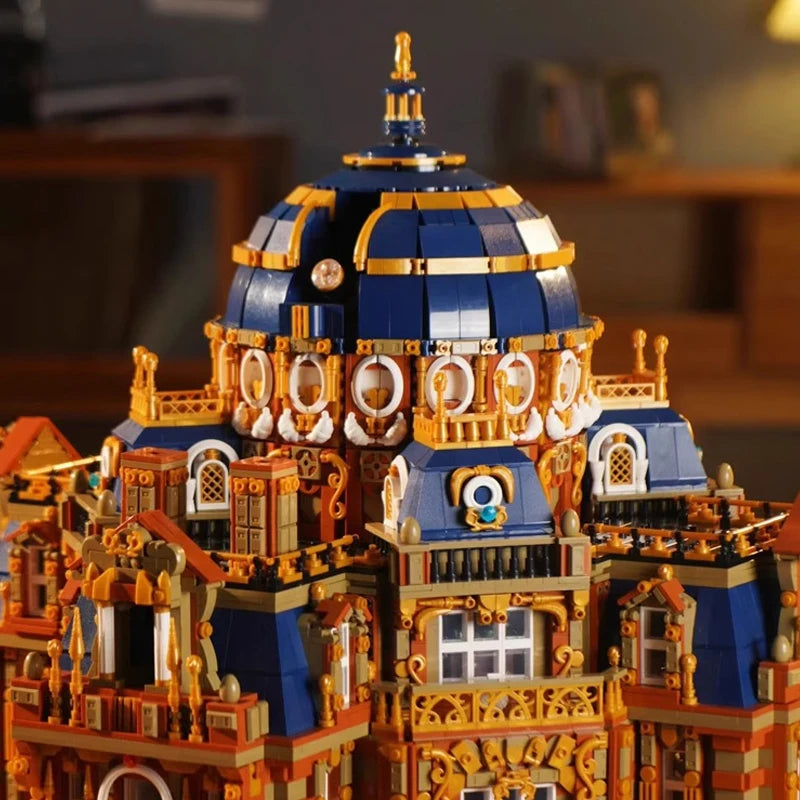 14133PCS Astronomy Museum Building Blocks Model Creative Street View Samll Particle High Difficulty Assembly Bricks Toys Gifts