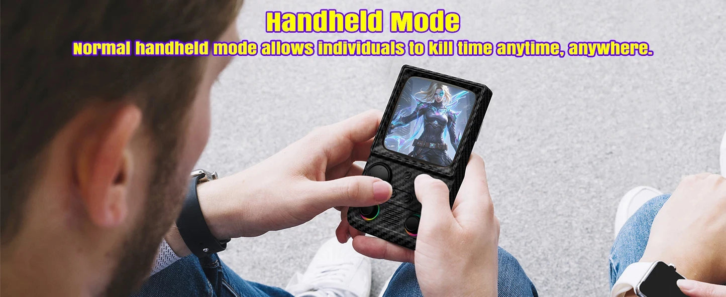 AISLPC R36T MAX Retro TV Handheld Game Console 18000+Games Wi-Fi Multiplayer 4.0" IPS Screen Portable Pocket Video Player