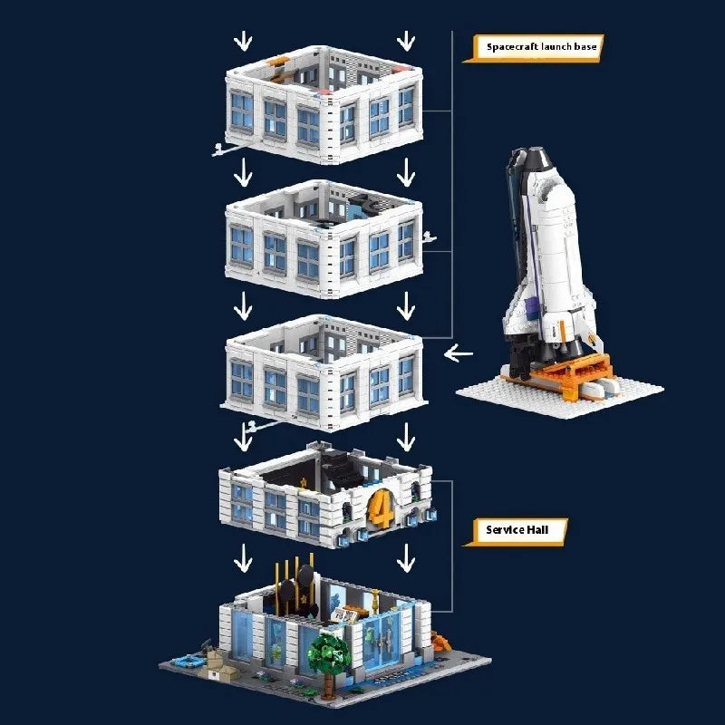 Movie Hero Architecture Series Building Sets Film Architecture Modular Building Block Assembly Model Adult Toy Collectible Gifts