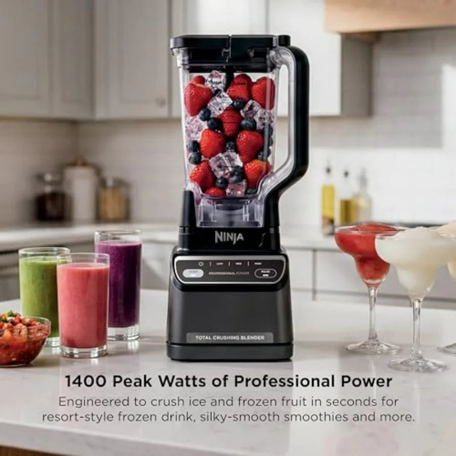 Professional Blender 2.0 | Milkshake Maker, Beverage Blender, Grinder, Ice Crusher | All-in-one ice crushing technology, Auto-iQ automatic intelligent program, 1200 watts power, extra-large 72 ounce blending cup