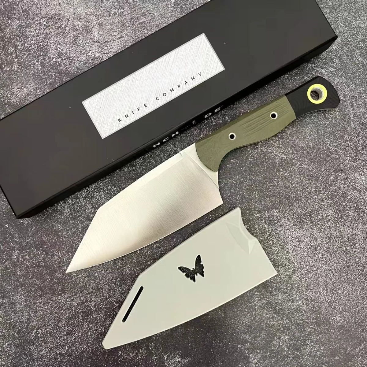 Ship from USA Warehouse 1-3 Days Delivery! BM 4010-02 Folding Knife CPM 154 High Hardness Steel G10 Handle Outdoor Survival Tactical Knife EDC Pocket Knife Camping Hiking Tool