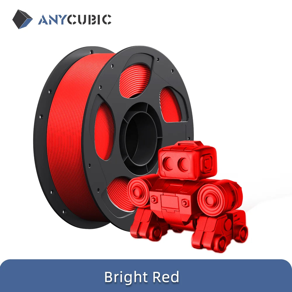 ANYCUBIC High Speed Filament PLA 1.75mm 1KG 2KG 3KG 5KG 1KG/Roll Plastic PLA for 3D Printer for ANYCUBIC KOBRA 2 Series