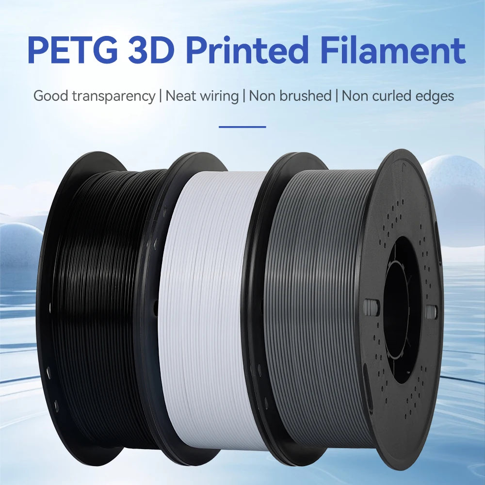 KINGROON 10KG PLA/PETG Filament 1.75mm 3D Printing Plastic Material Accuracy ±0.03mm Fast Shipping Fit Most FDM Printers