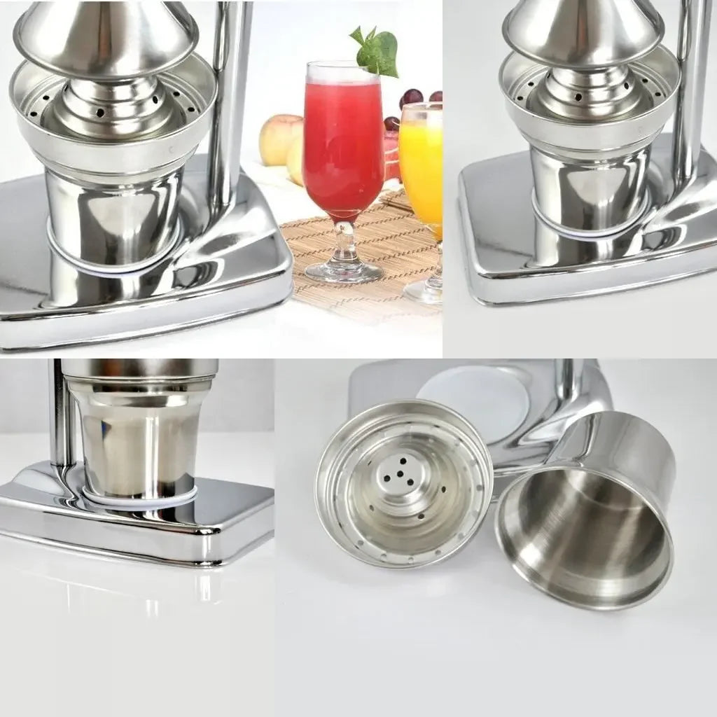 Orange Juice Maker Stainless Steel Manual Juicer Handheld Vegetable Fruit Home Squeezer Extractor Citrus Press Kitchen Tools